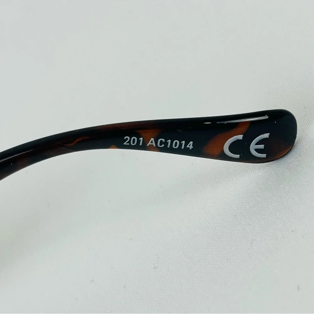 Croft & Barrow Sunglasses Tortoise Shell Frame Brown Lenses 100% UV Protection
